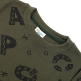 Boys Full Sleeves SweatShirt - Olive, Boys Hoodies & Sweat Shirts, Chase Value, Chase Value