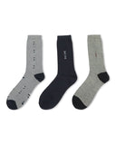 Valuables Long Socks Pack of 3, Men's Men's Socks, Chase Value, Chase Value