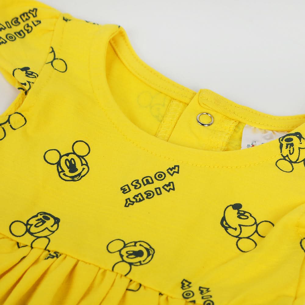 Newborn Girls Frock - Yellow, Newborn Girls Frocks, Chase Value, Chase Value