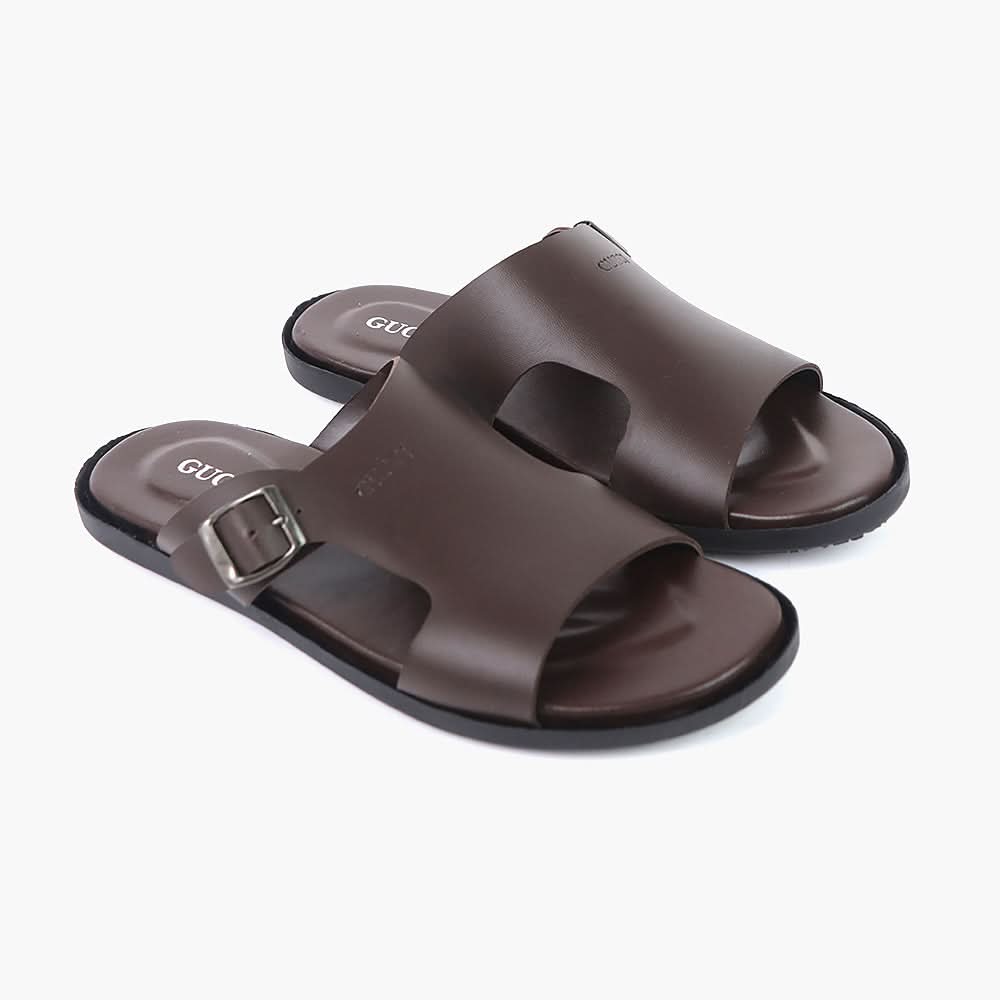 Men's Slipper - Brown, Men's Slippers, Chase Value, Chase Value