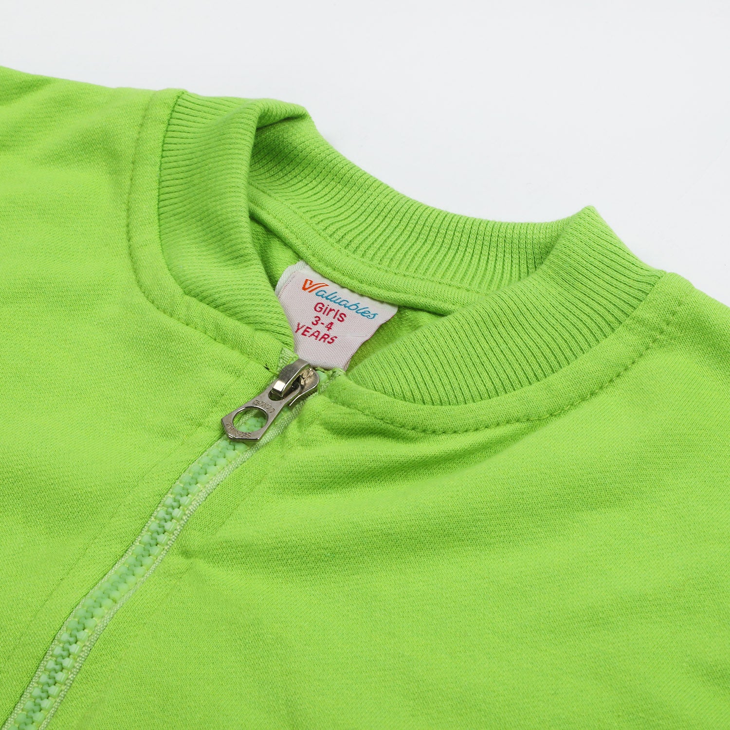 Girls Full Sleeves 3pcs Suit - Green, Girls Suits, Chase Value, Chase Value