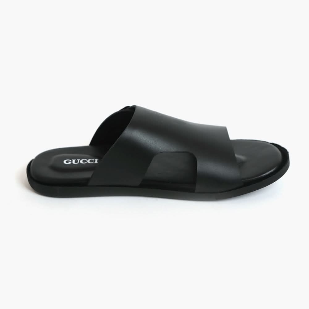 Men's Slipper - Black, Men's Slippers, Chase Value, Chase Value