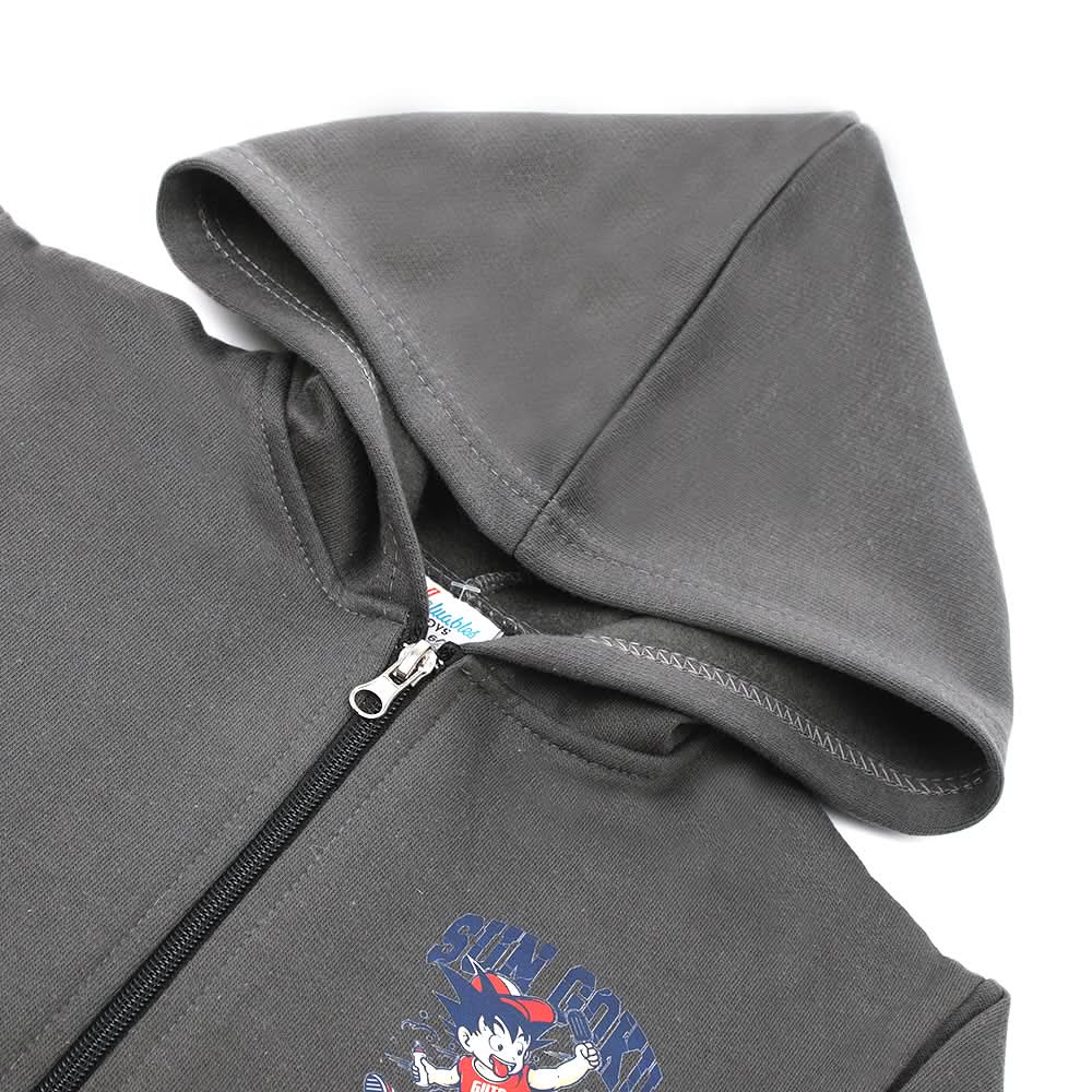 Boys Full Sleeves Hoodie Jackets - Grey, Boys Hoodies & Sweat Shirts, Chase Value, Chase Value
