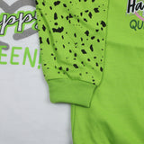 Girls Full Sleeves 3pcs Suit - Green, Girls Suits, Chase Value, Chase Value