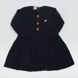 Girls Full Sleeves Woven Top - Navy Blue, Girls Tops, Chase Value, Chase Value