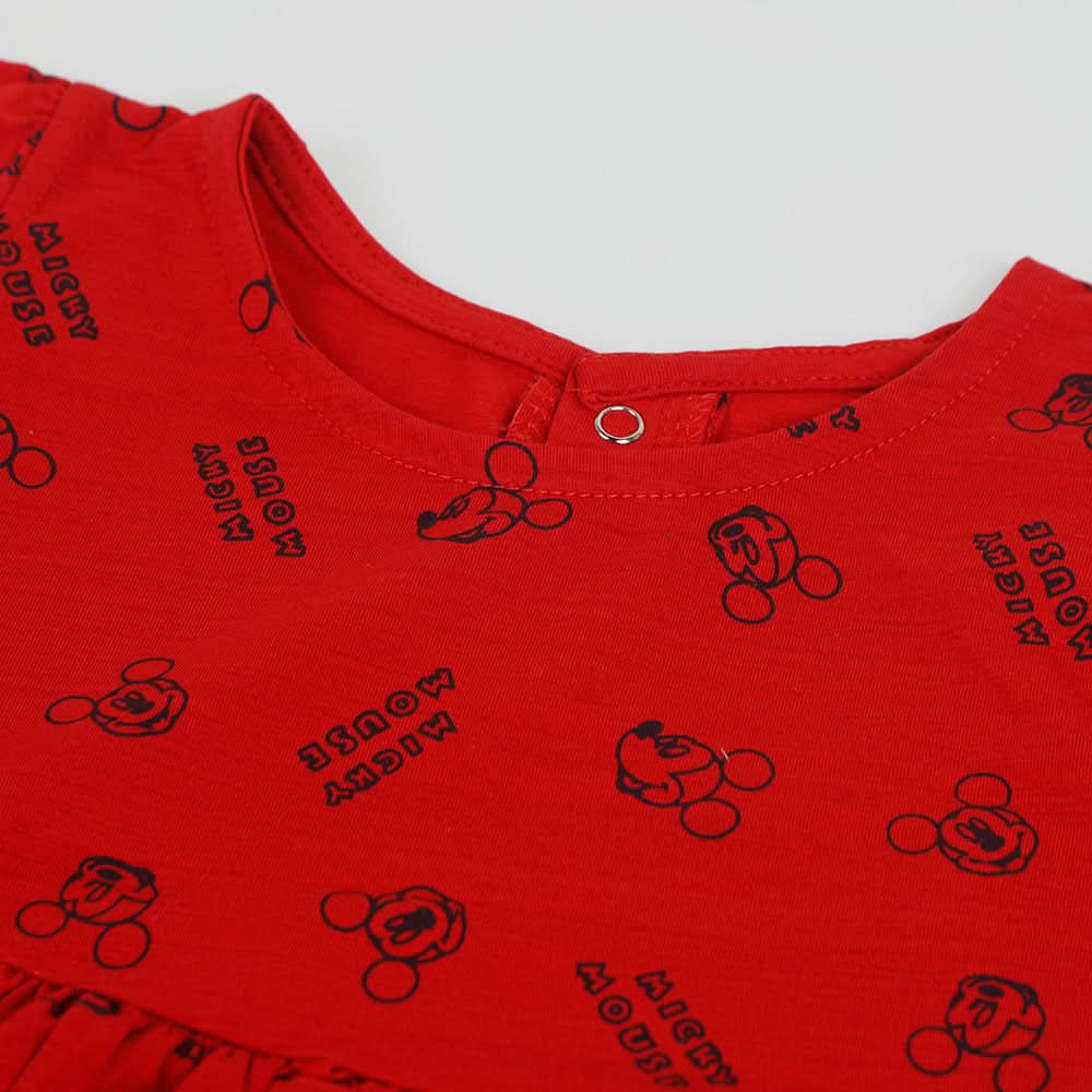 Girls Frock - Red, Girls Frocks, Chase Value, Chase Value