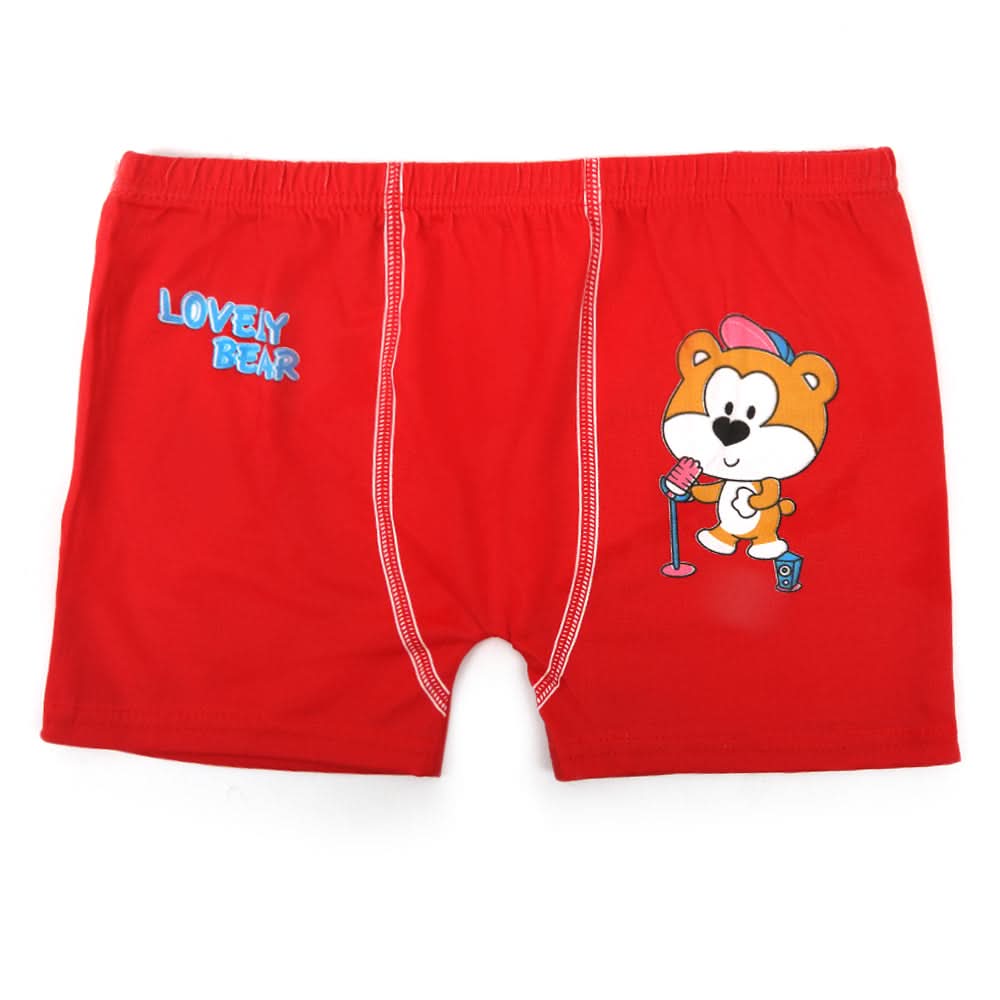 Boys Boxer - Red, Boys Underwear, Chase Value, Chase Value