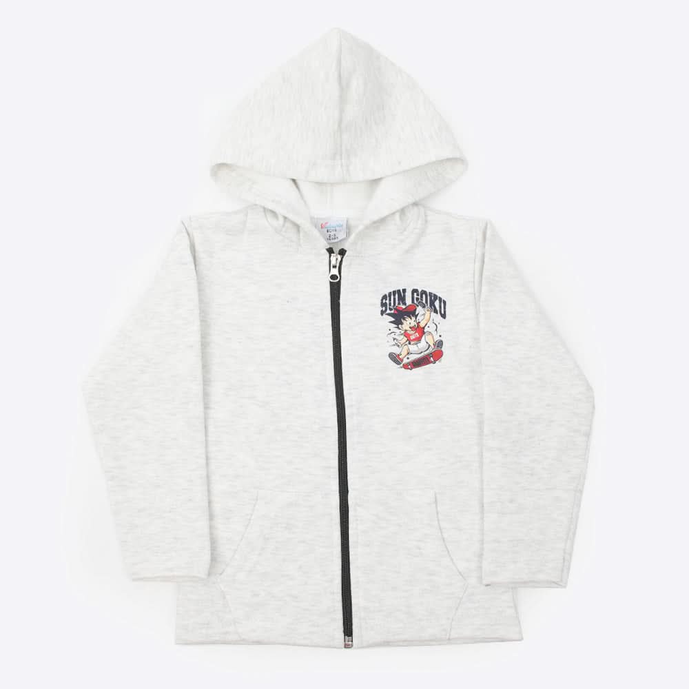 Boys Full Sleeves Hoodie - Ash Grey, Boys Hoodies & Sweat Shirts, Chase Value, Chase Value