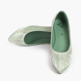 Women's Pump - Green, Women Pumps, Chase Value, Chase Value