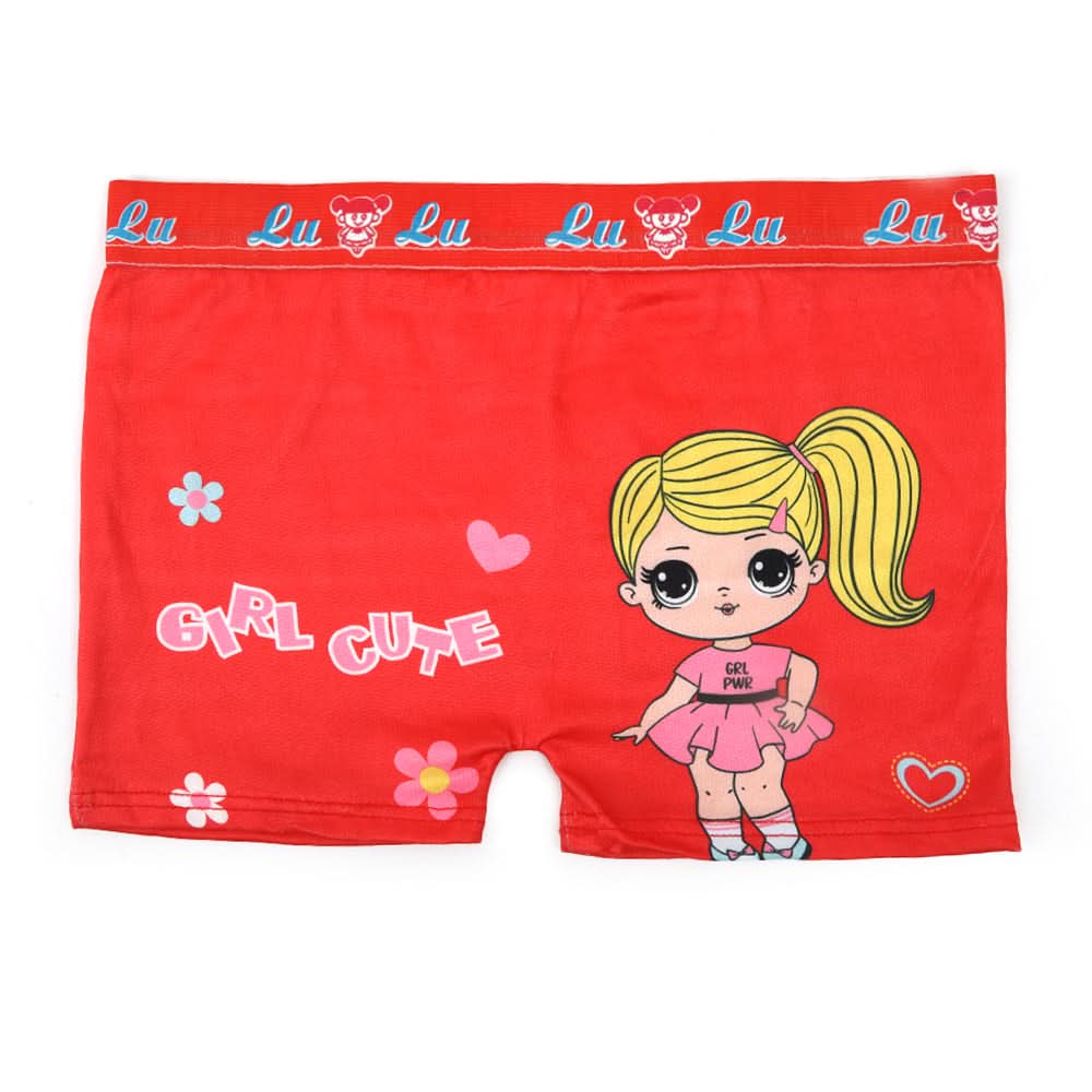Girls Boxer - Red, Girls Panties & Briefs, Chase Value, Chase Value