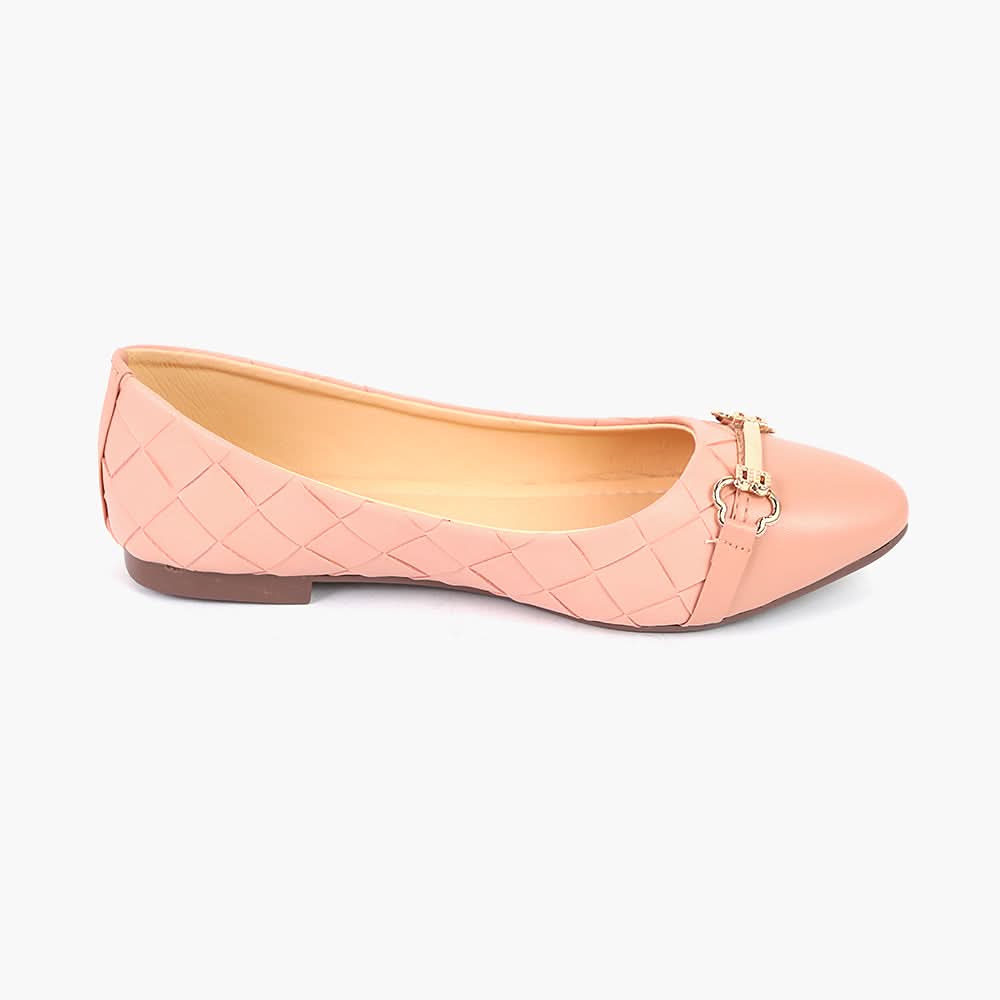 Women's Pump - Peach, Women Pumps, Chase Value, Chase Value