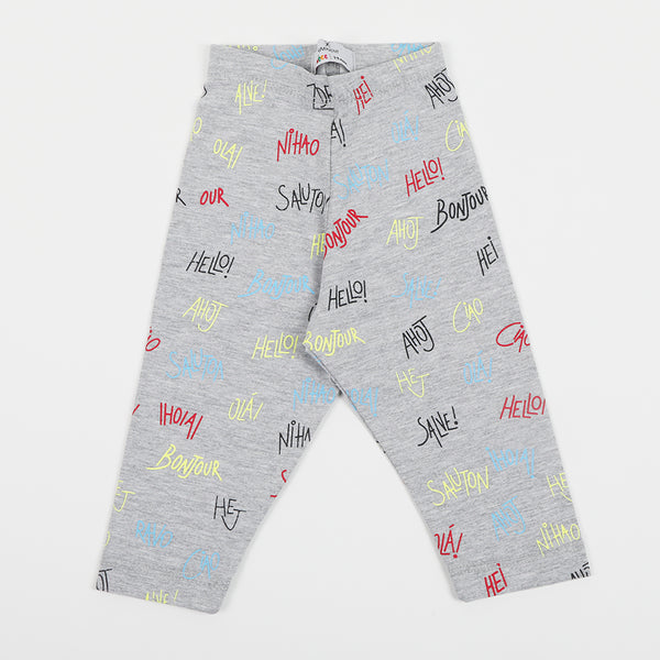 Eminent Newborn Girls Trouser - Ash Grey