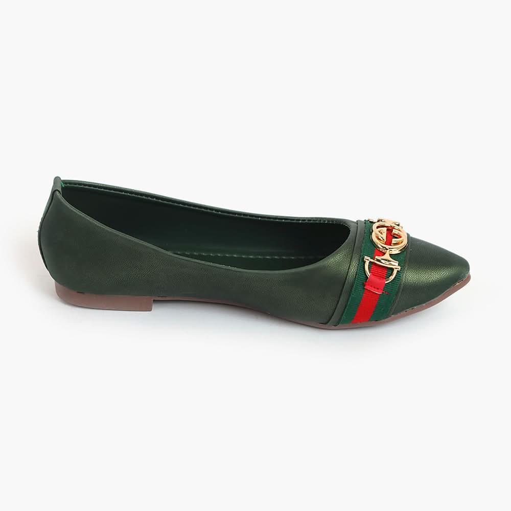 Women's Pump - Green, Women Pumps, Chase Value, Chase Value