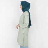 Women's Stitched Kurti - Light Green, Women Ready Kurtis, Chase Value, Chase Value