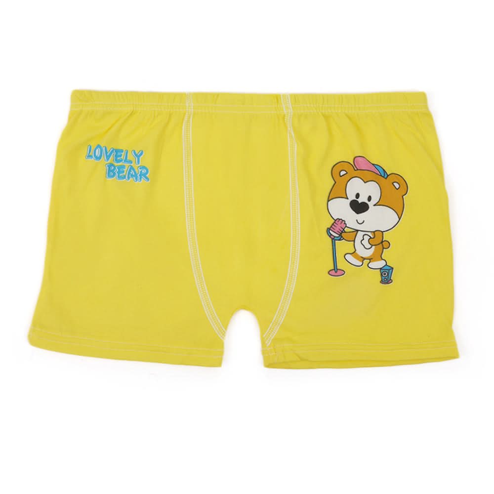 Boys Boxer - Yellow, Boys Underwear, Chase Value, Chase Value