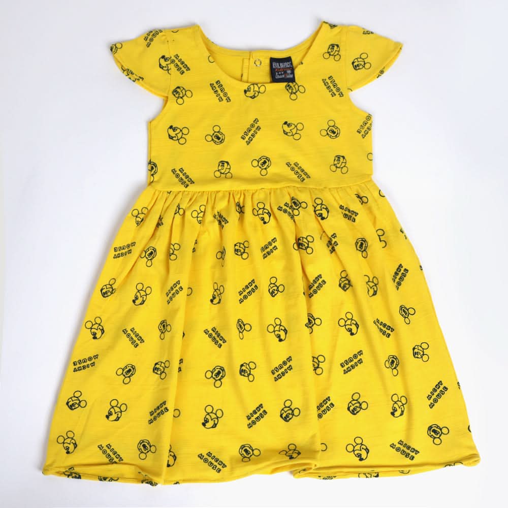 Girls Frock - Yellow, Girls Frocks, Chase Value, Chase Value