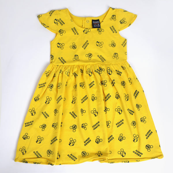 Girls Frock - Yellow, Girls Frocks, Chase Value, Chase Value