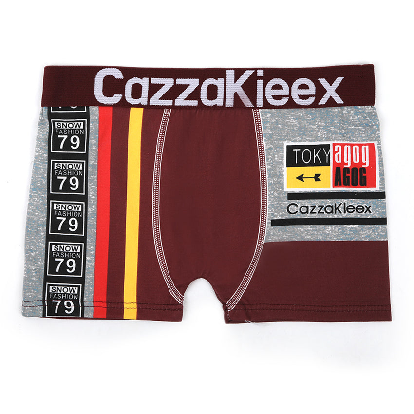 Boys Boxer - Maroon