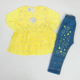 Girls Pant Suit - Lemon, Girls Suits, Chase Value, Chase Value