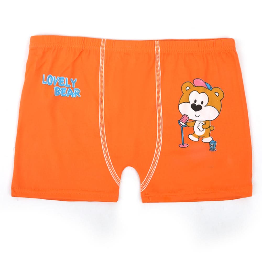 Boys Boxer - Orange, Boys Underwear, Chase Value, Chase Value