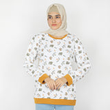 Women's Full Sleeves Sweat Shirt - Mustard, Women Sweatshirts & Hoodies, Chase Value, Chase Value