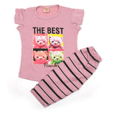 Newborn Girls Half Sleeves Suit - Light Purple, Newborn Girls Sets & Suits, Chase Value, Chase Value