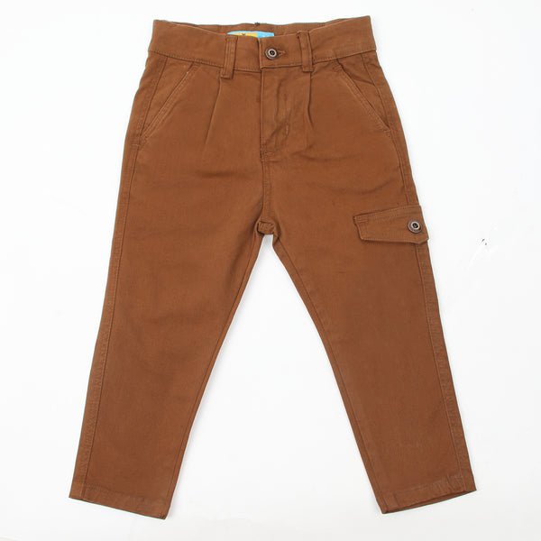 Eminent Boys Cotton Pant - Brown