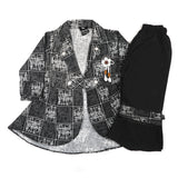 Girl Full Sleeve Co-Ord Set - Black, Girls Suits, Chase Value, Chase Value