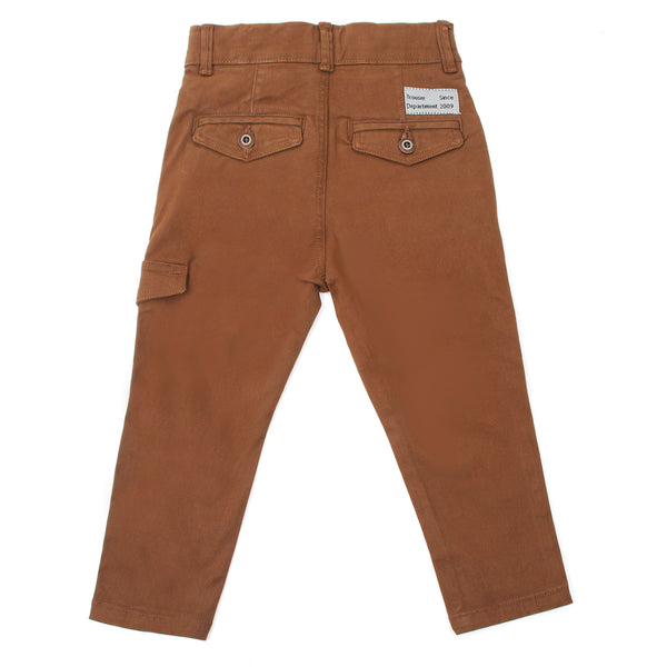 Eminent Boys Cotton Pant - Brown