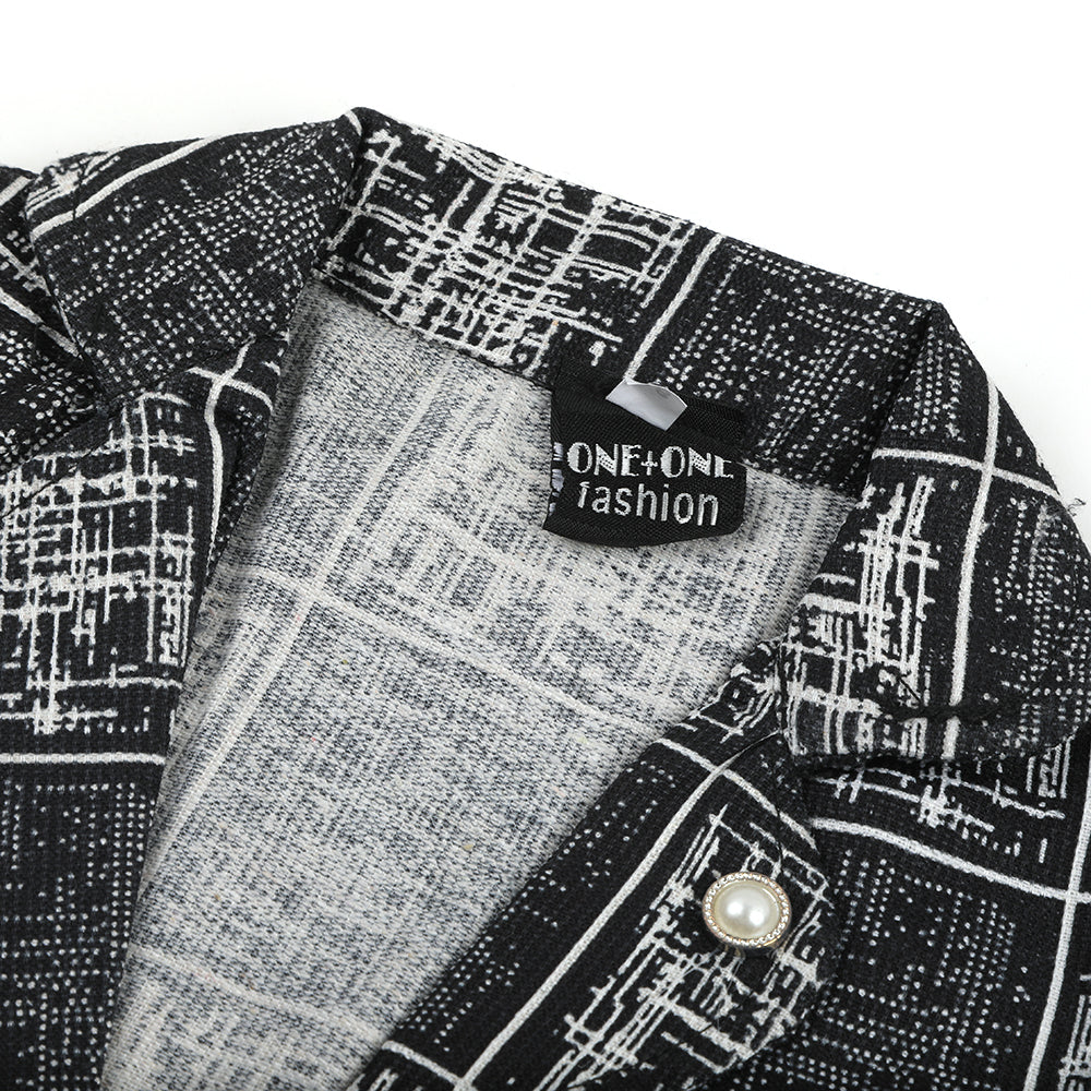 Girl Full Sleeve Co-Ord Set - Black, Girls Suits, Chase Value, Chase Value