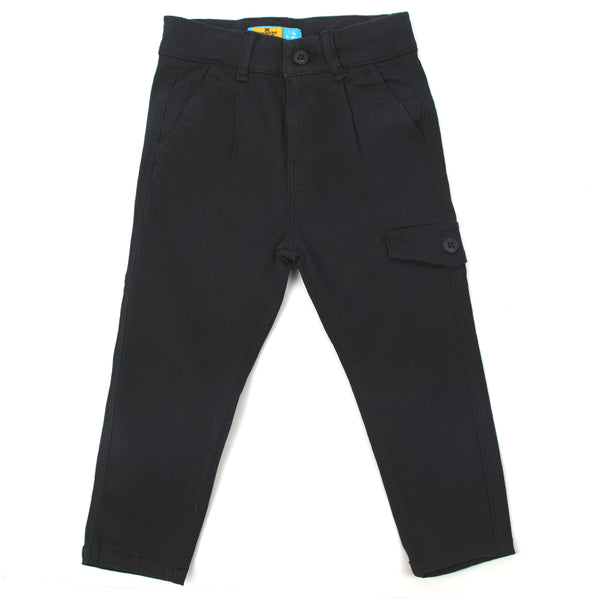 Eminent Boys Cotton Pant - Charcoal