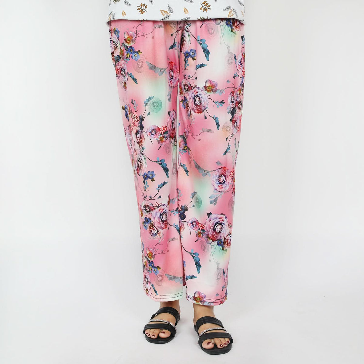 Women's Printed Trouser - Pink, Women Pants & Tights, Chase Value, Chase Value