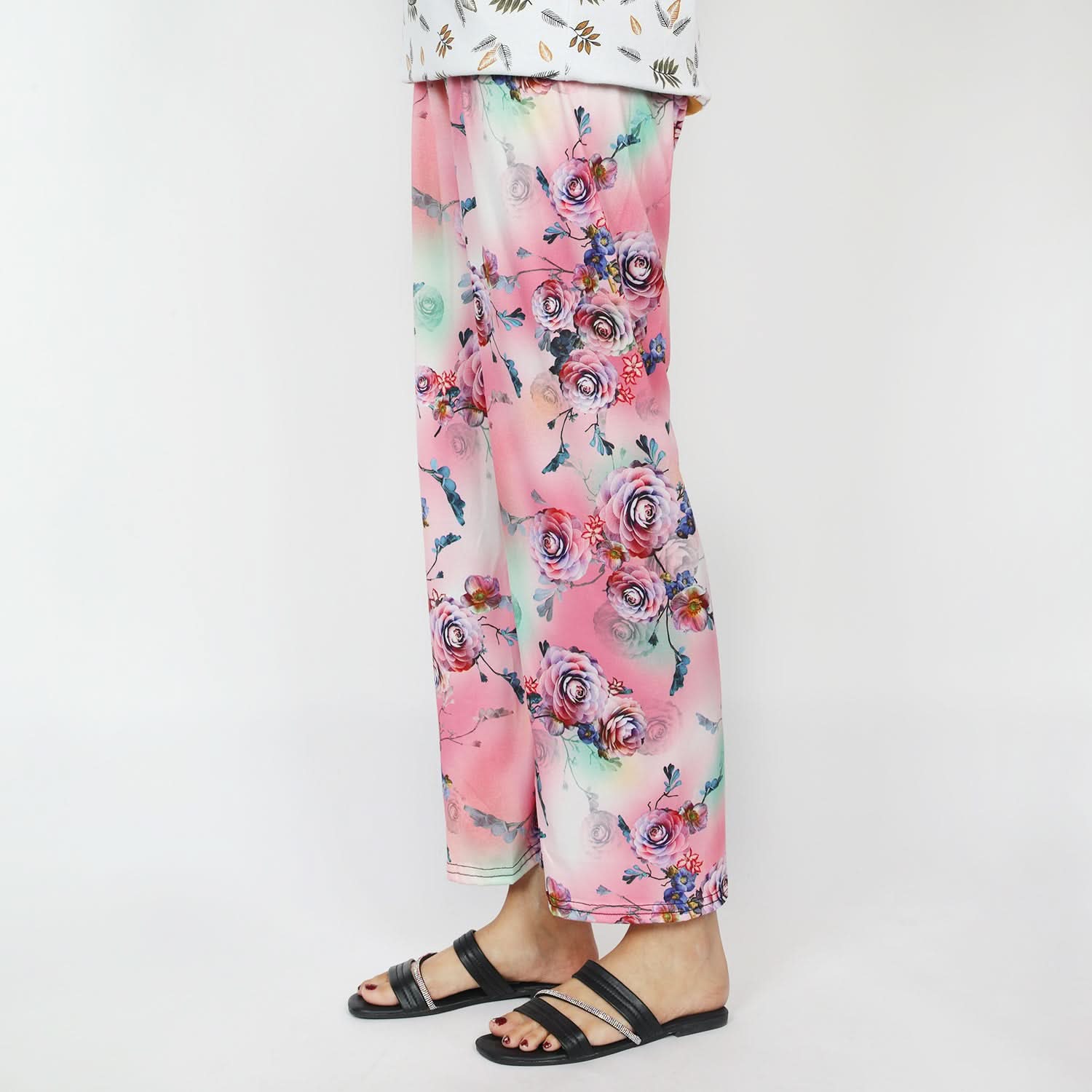 Women's Printed Trouser - Pink, Women Pants & Tights, Chase Value, Chase Value