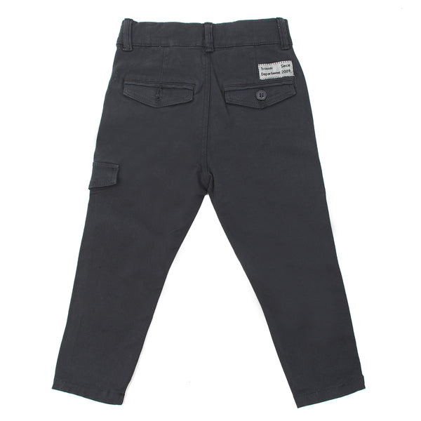 Eminent Boys Cotton Pant - Charcoal