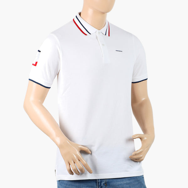 Eminent Men's Polo Half Sleeves T-Shirt - White, Men's T-Shirts & Polos, Eminent, Chase Value