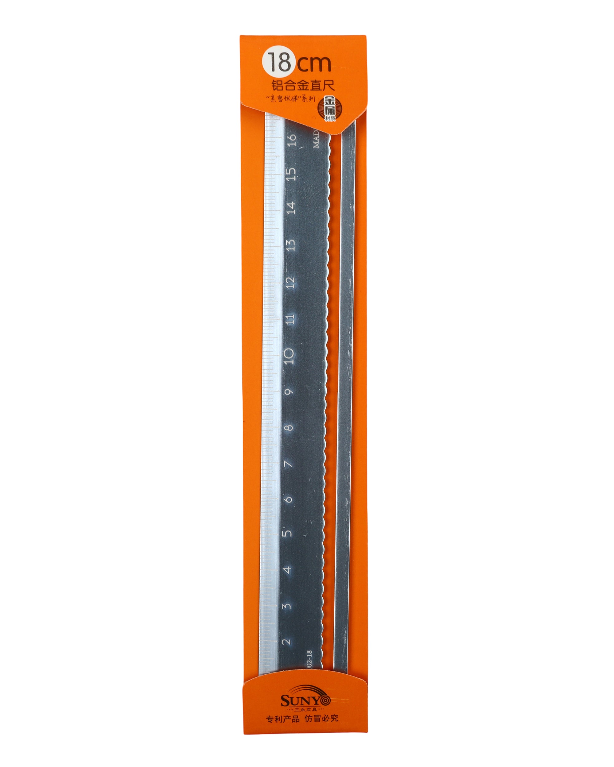 Aluminium Ruler- 18cm