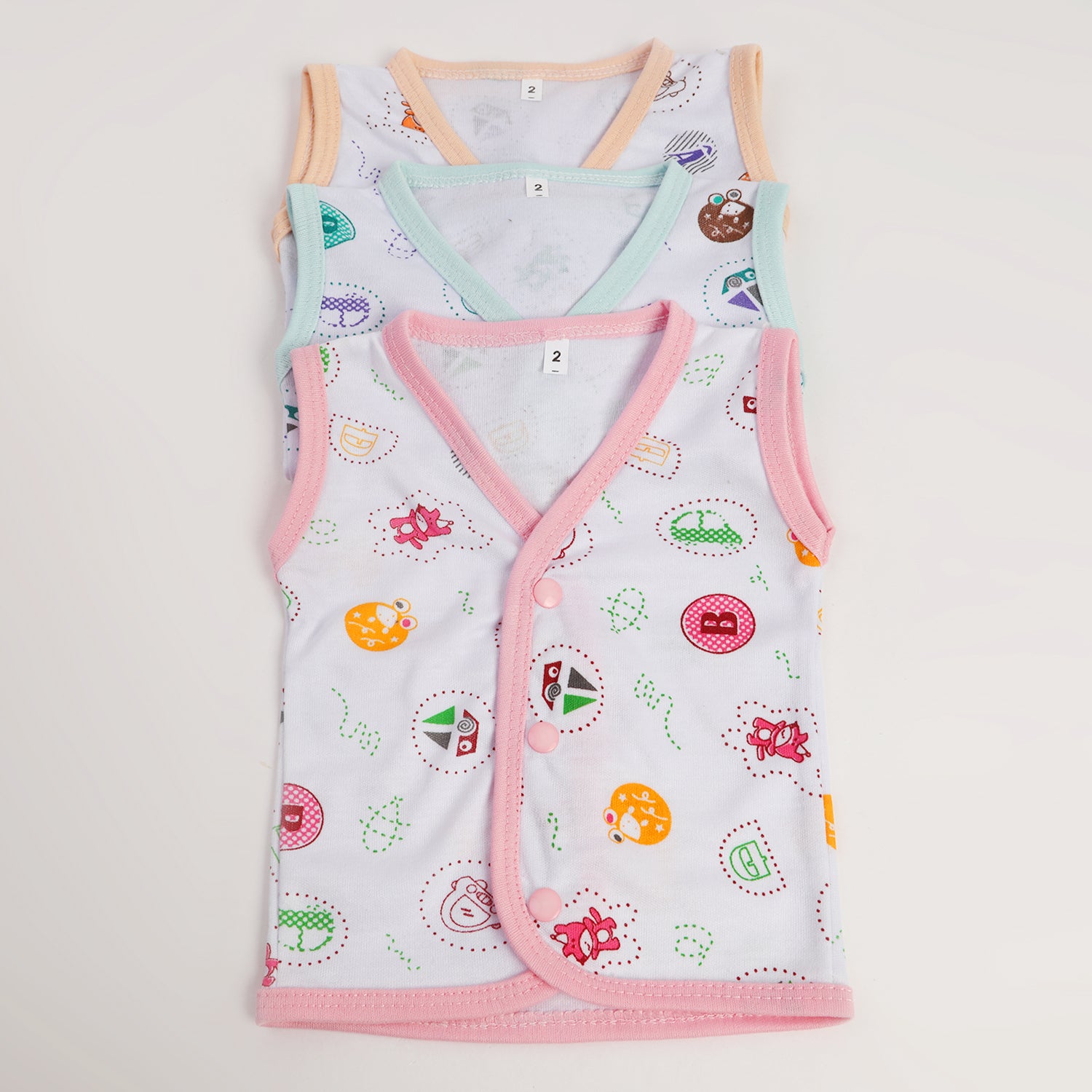 Newborn Sando Vest - Multi Color, Kids Other Accessories, Chase Value, Chase Value