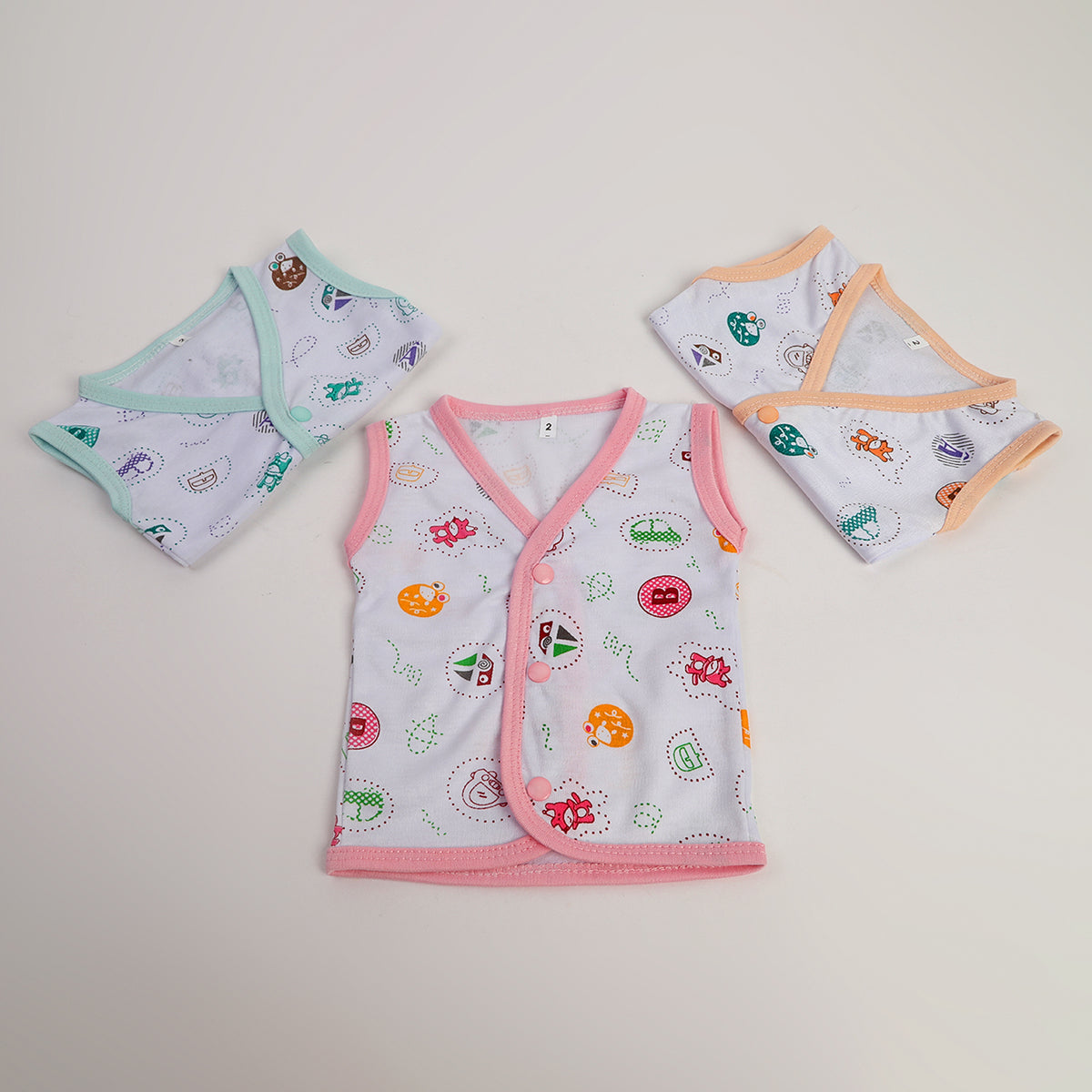 Newborn Sando Vest - Multi Color, Kids Other Accessories, Chase Value, Chase Value