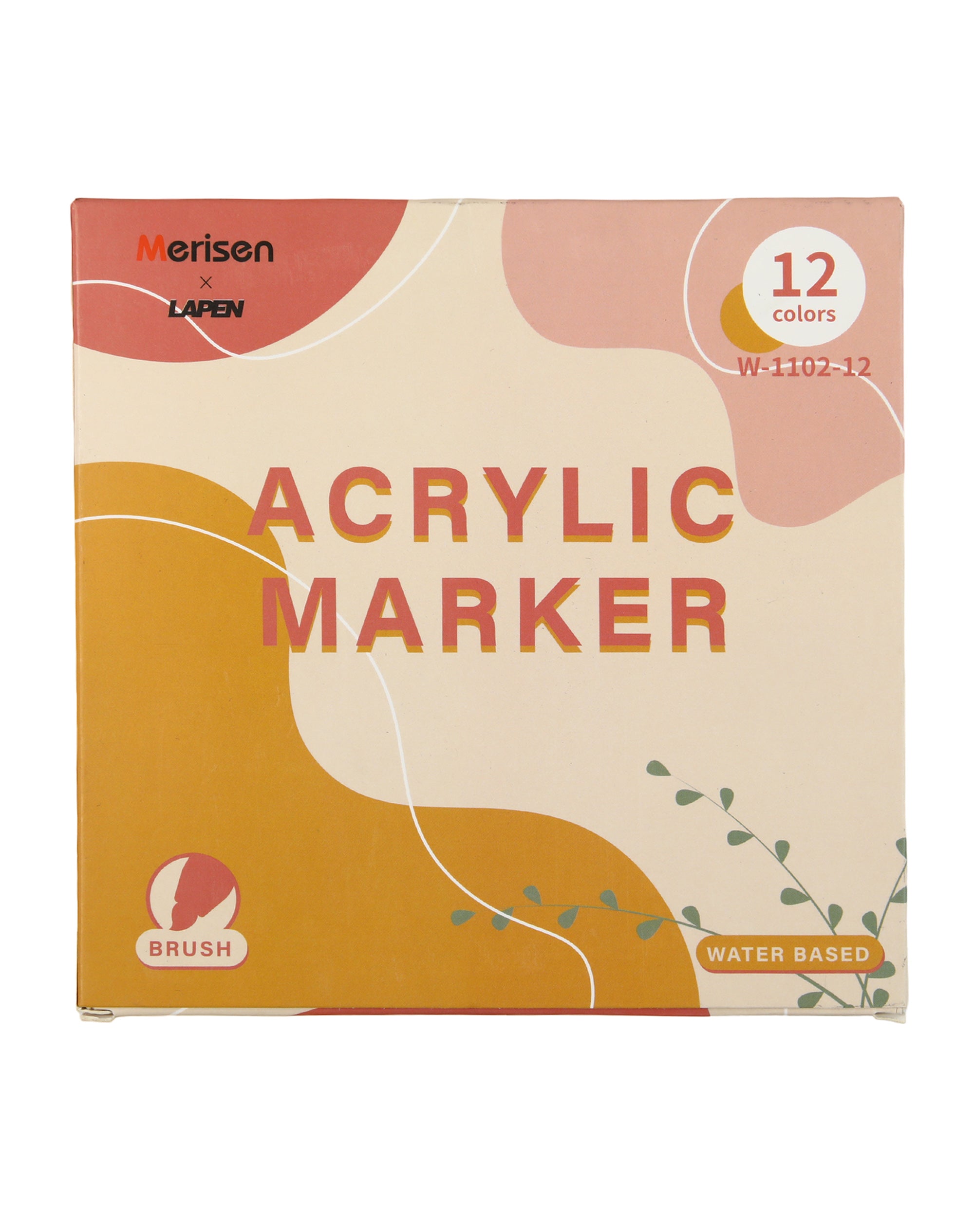 Acrylic Marker- 12 Pcs