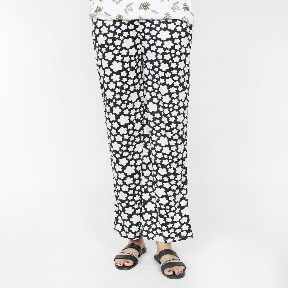 Women's Printed Flapper - Black, Women Pants & Tights, Chase Value, Chase Value