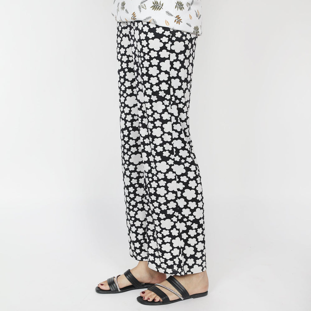 Women's Printed Flapper - Black, Women Pants & Tights, Chase Value, Chase Value