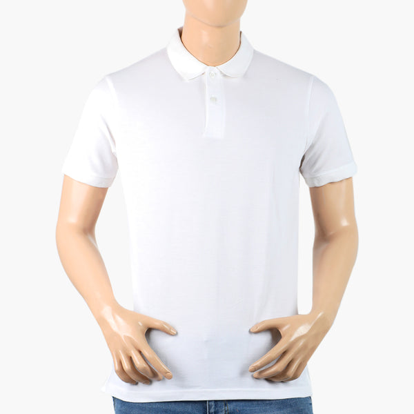 Eminent Men's Polo Half Sleeves T-Shirt - Off White