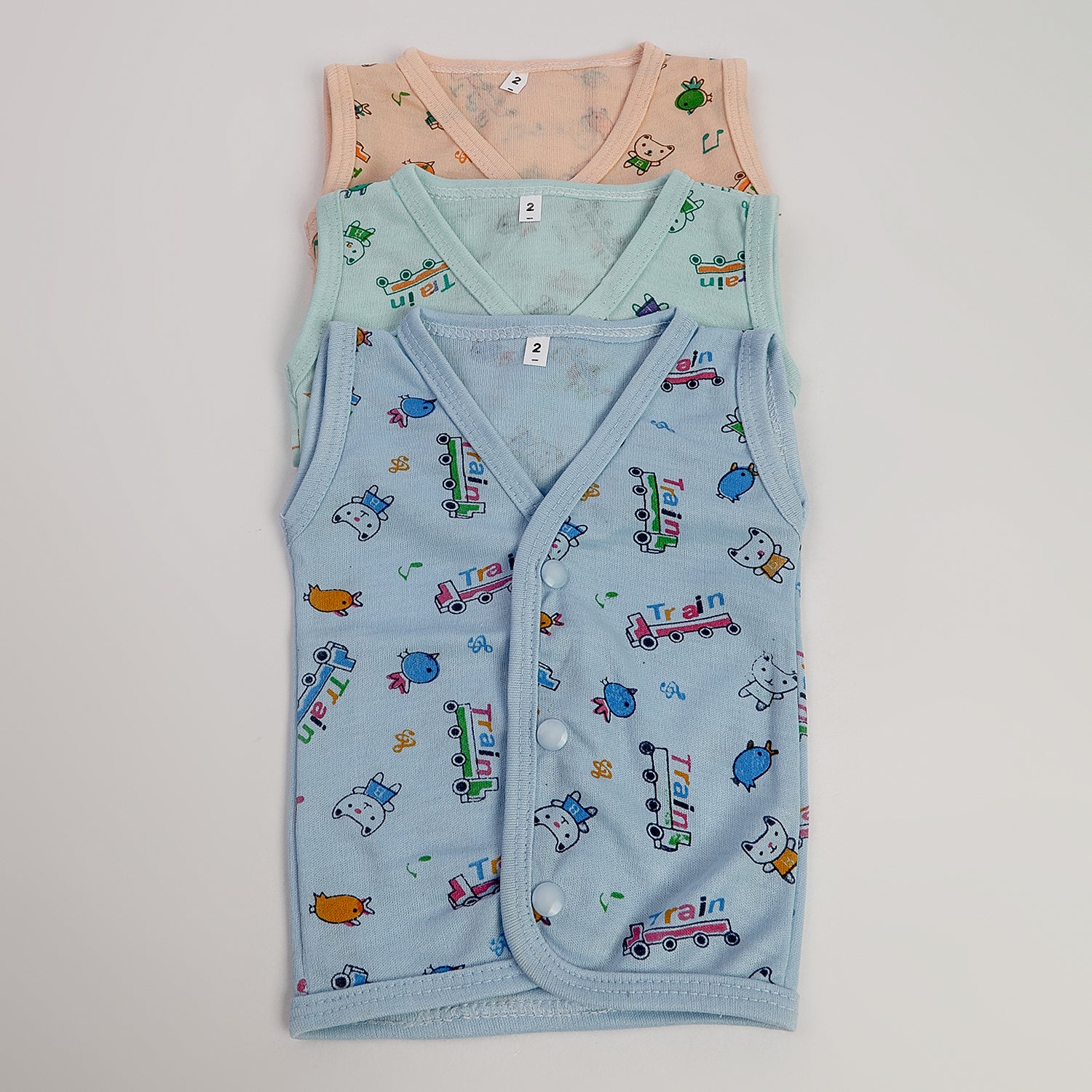 Newborn Sando Vest - Multi Color, Kids Other Accessories, Chase Value, Chase Value