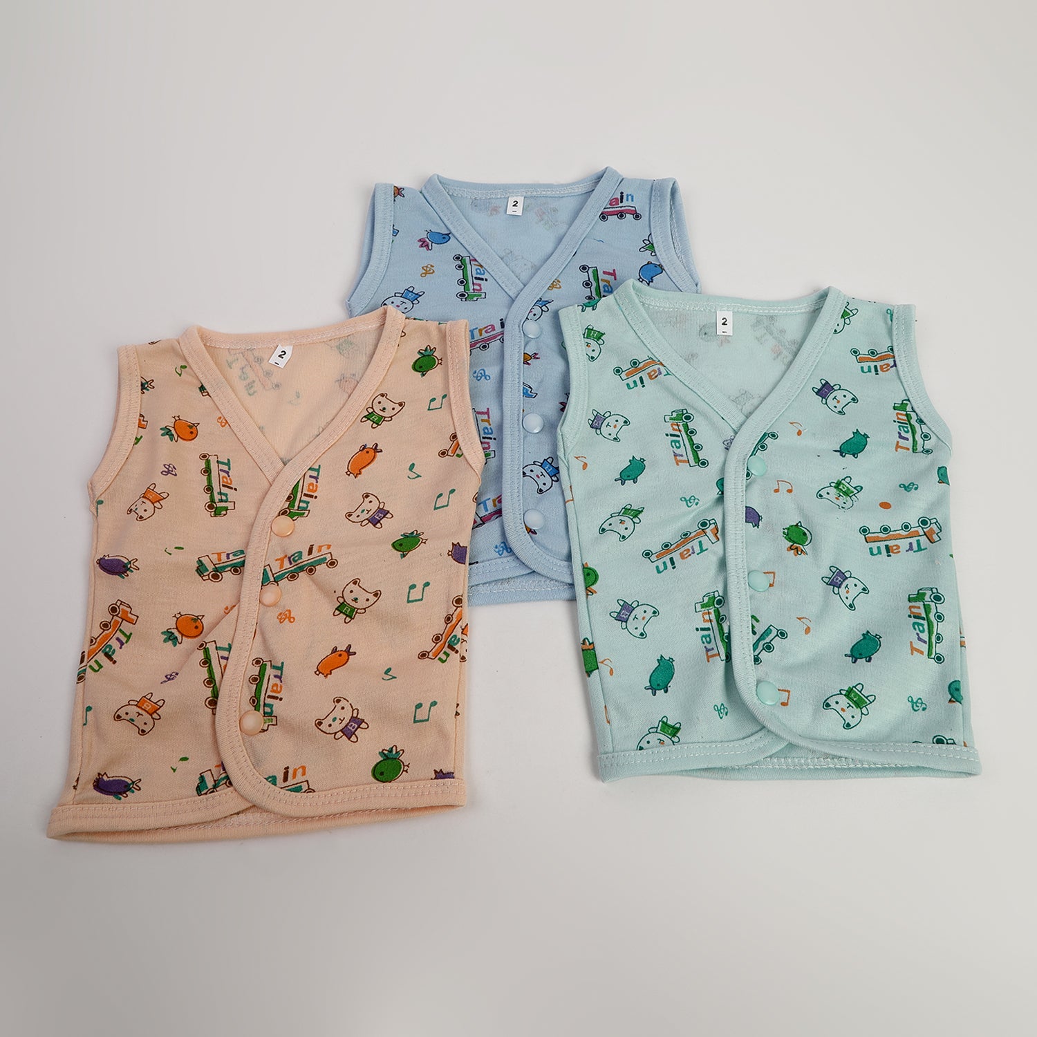 Newborn Sando Vest - Multi Color, Kids Other Accessories, Chase Value, Chase Value