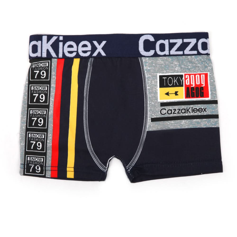 Boys Boxer - Navy Blue, Boys Underwear, Chase Value, Chase Value