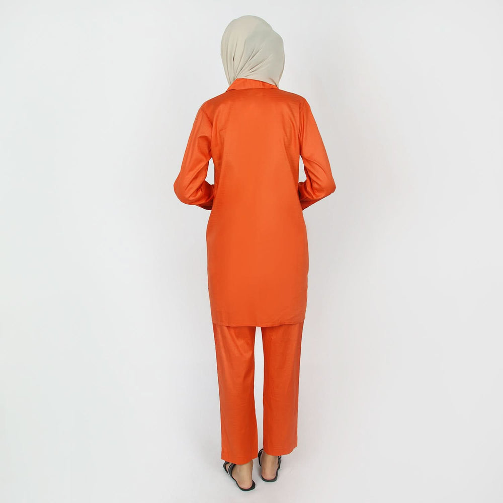 Women's Stitched Shalwar Suit - Rust, Women Shalwar Suits, Chase Value, Chase Value