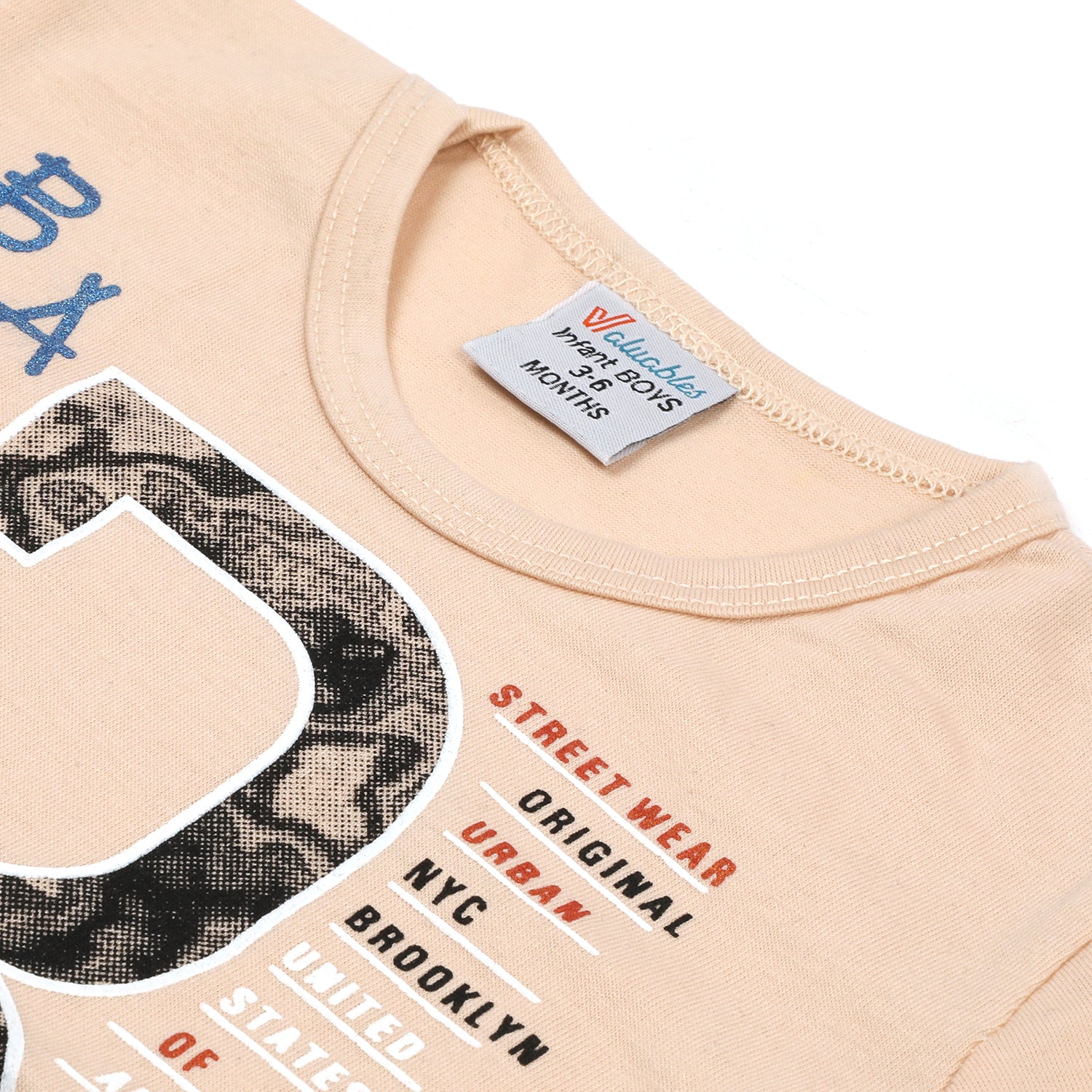 Newborn Boys Half Sleeves Suit - Fawn, Newborn Boys Sets & Suits, Chase Value, Chase Value