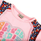 Girl Full Sleeves Tight Suit - Pink, Girls Suits, Chase Value, Chase Value