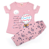 Newborn Girls Half Sleeves Suit - Light Purple, Newborn Girls Sets & Suits, Chase Value, Chase Value