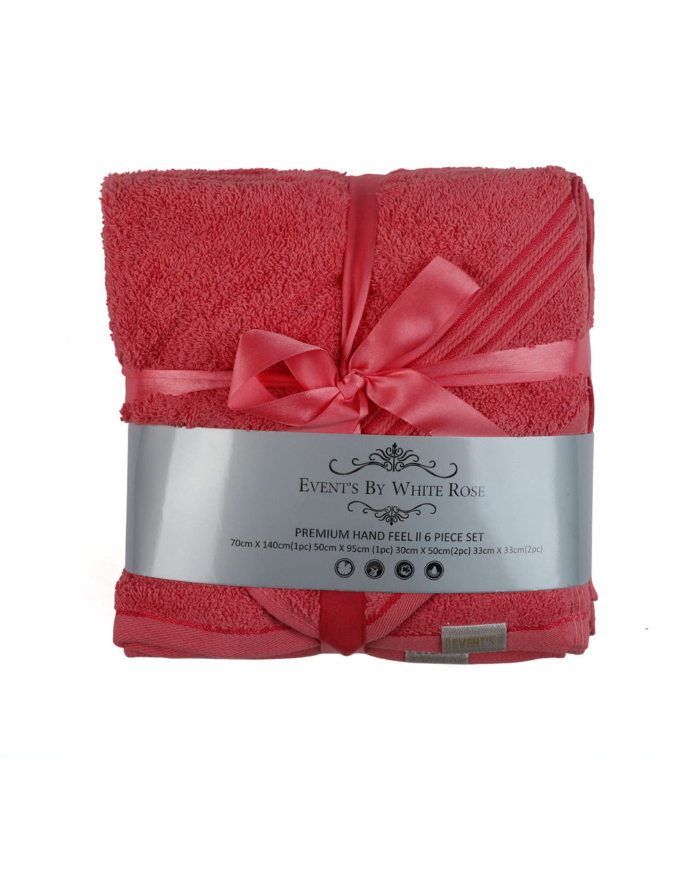 Premium Hand Towels Set Pack of 6, Kitchen Towels, Chase Value, Chase Value